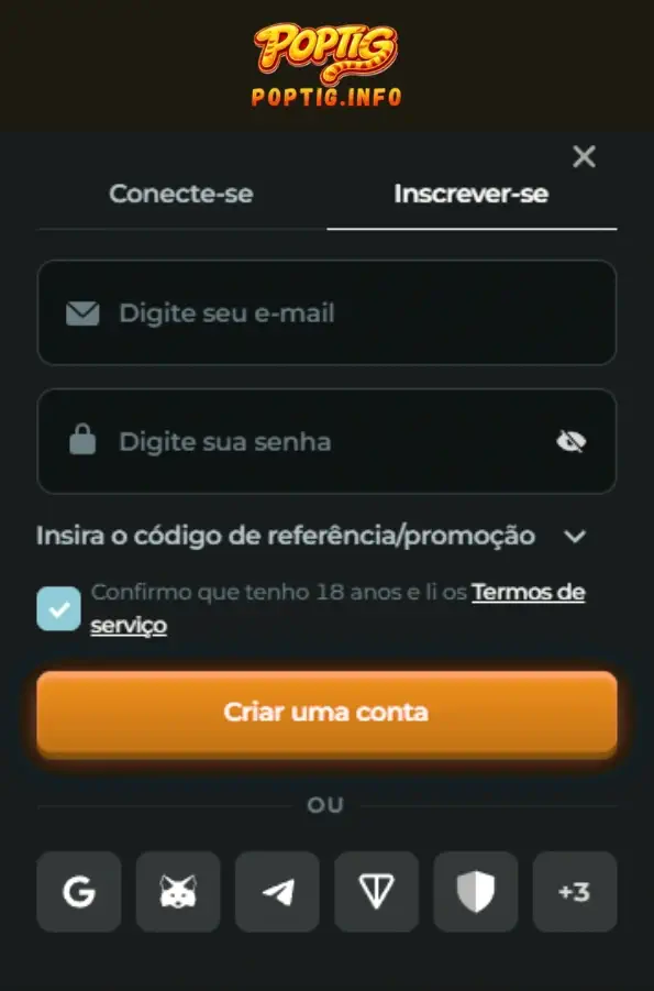 registro no POPTIG